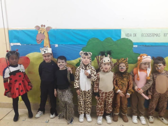 Fotos de la celebración de los carnavales escolares en Navarra