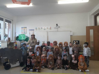 Fotos de la celebración de los carnavales escolares en Navarra