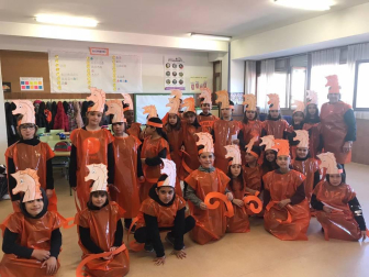 Fotos de la celebración de los carnavales escolares en Navarra