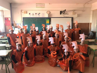 Fotos de la celebración de los carnavales escolares en Navarra