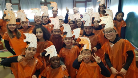 Fotos de la celebración de los carnavales escolares en Navarra