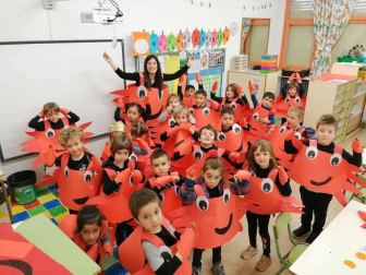 Fotos de la celebración de los carnavales escolares en Navarra