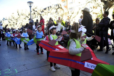 Imágenes del Carnaval Escolar de Tafalla organizado por Escolapios