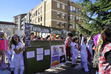 Imágenes del Carnaval Escolar de Tafalla organizado por Escolapios