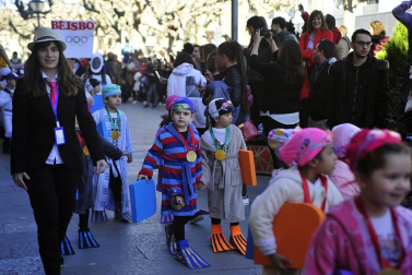 Imágenes del Carnaval Escolar de Tafalla organizado por Escolapios
