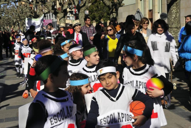 Imágenes del Carnaval Escolar de Tafalla organizado por Escolapios