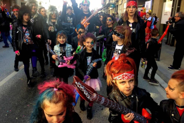 Galería de fotos del Carnaval celebrado el domingo 23 de febrero en Tafalla