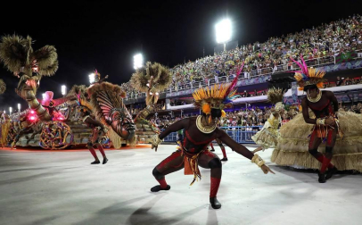 Los desfiles del Carnaval de Río abren con un llamamiento para salvar el medioambiente