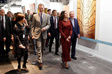Todas las fotos de la inauguración de ARCO, a la que han asistido los reyes Don Felipe y Doña Letizia
