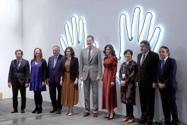 Todas las fotos de la inauguración de ARCO, a la que han asistido los reyes Don Felipe y Doña Letizia
