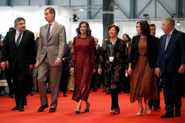 Todas las fotos de la inauguración de ARCO, a la que han asistido los reyes Don Felipe y Doña Letizia