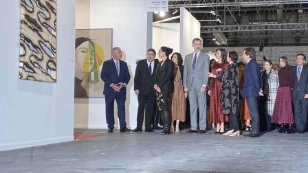 Todas las fotos de la inauguración de ARCO, a la que han asistido los reyes Don Felipe y Doña Letizia