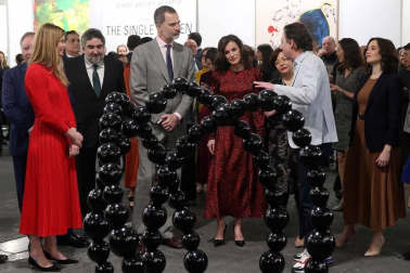 Todas las fotos de la inauguración de ARCO, a la que han asistido los reyes Don Felipe y Doña Letizia