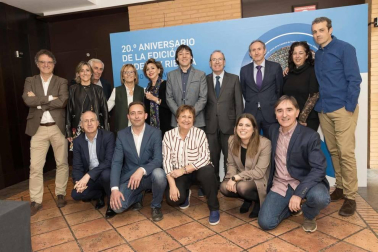 Más de un centenar de representantes de la sociedad ribera han asistido este jueves a la celebración de los 20 años de la Edición de La Ribera de Diario de Navarra, en un acto que ha tenido lugar en Tudela.