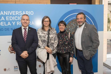 Más de un centenar de representantes de la sociedad ribera han asistido este jueves a la celebración de los 20 años de la Edición de La Ribera de Diario de Navarra, en un acto que ha tenido lugar en Tudela.