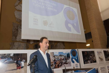 Más de un centenar de representantes de la sociedad ribera han asistido este jueves a la celebración de los 20 años de la Edición de La Ribera de Diario de Navarra, en un acto que ha tenido lugar en Tudela.