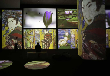 La Sala de la Muralla de Baluarte acoge desde este sábado una muestra multisensorial en la que cobrará vida la obra del artista holandés gracias a las imágenes, luces y sonidos que acompañarán al espectador en un viaje por las etapas pictóricas de Van Gogh.