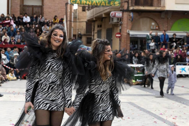 El desfile del concurso de disfraces contó con la participación de 16 grupos, 8 carrozas, 5 infantiles y 2 individuales
