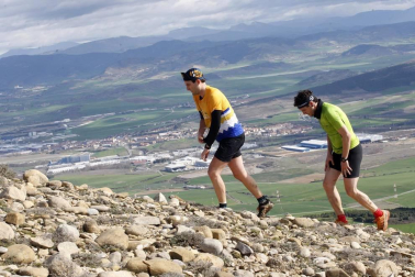Galería de fotos de la sexta edición de la Galar Trail, celebrada este domingo en las faldas de la sierra de Erreniega.