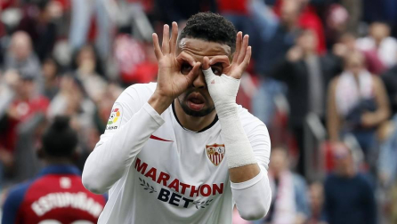 Galería de fotos del partido Sevilla-Osasuna, correspondiente a la 26ª jornada de LaLiga Santander.
