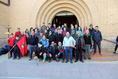 Galería de fotos del comienzo de la Javierada desde varias localidades de la Ribera.