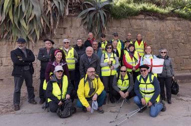 Galería de fotos del comienzo de la Javierada desde varias localidades de la Ribera.