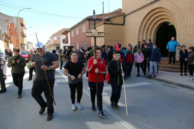 Galería de fotos del comienzo de la Javierada desde varias localidades de la Ribera.
