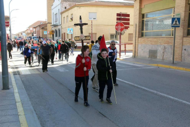 Galería de fotos del comienzo de la Javierada desde varias localidades de la Ribera.