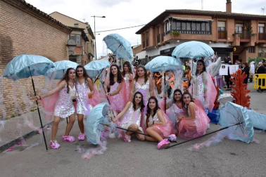 Río de Janeiro en la Ribera
Las elaboradas carrozas de las diferentes cuadrillas de Villafranca cerraron el pasado sábado el desfile que abrieron los más pequeños en el que volvió a ser uno de los carnavales más coloridos, participativos y animados de Navarra.