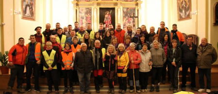 Alrededor de 90 kilómetros, divididos en cuatro o tres etapas, es la distancia que recorren miles de riberos hasta el Castillo de Javier