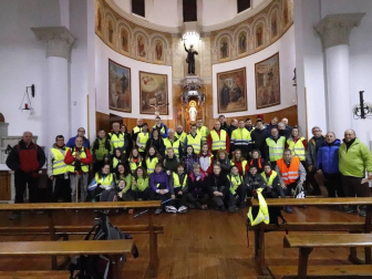 Alrededor de 90 kilómetros, divididos en cuatro o tres etapas, es la distancia que recorren miles de riberos hasta el Castillo de Javier