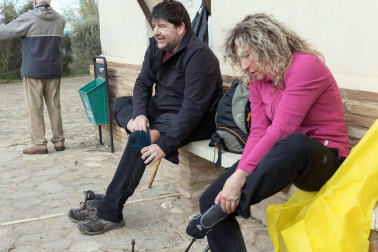 Alrededor de 90 kilómetros, divididos en cuatro o tres etapas, es la distancia que recorren miles de riberos hasta el Castillo de Javier