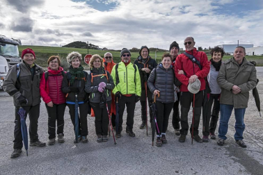 Los peregrinos que partieron de la merindad se enfrentaron a la meteorología y a las bajas temperaturas