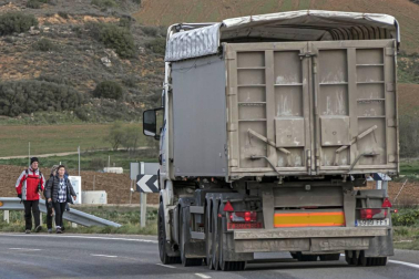 Los peregrinos que partieron de la merindad se enfrentaron a la meteorología y a las bajas temperaturas