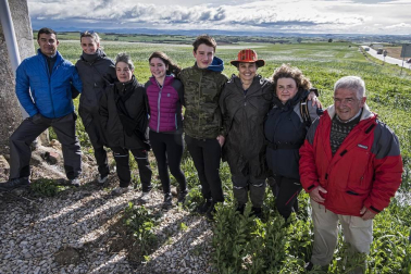 Los peregrinos que partieron de la merindad se enfrentaron a la meteorología y a las bajas temperaturas