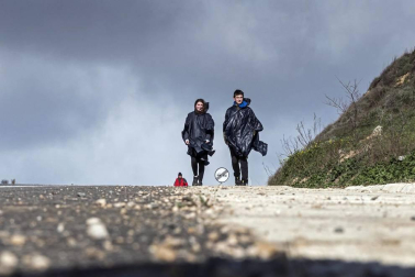 Los peregrinos que partieron de la merindad se enfrentaron a la meteorología y a las bajas temperaturas