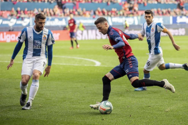 Galería de fotos del partido Osasuna-Espanyol, disputado en El Sadar y correspondiente a la jornada 27 de LaLiga Santander.