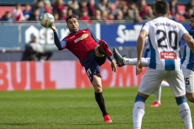 Galería de fotos del partido Osasuna-Espanyol, disputado en El Sadar y correspondiente a la jornada 27 de LaLiga Santander.