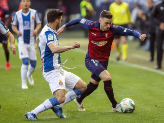 Galería de fotos del partido Osasuna-Espanyol, disputado en El Sadar y correspondiente a la jornada 27 de LaLiga Santander.