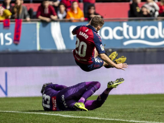 Galería de fotos del partido Osasuna-Espanyol, disputado en El Sadar y correspondiente a la jornada 27 de LaLiga Santander.