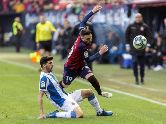 Galería de fotos del partido Osasuna-Espanyol, disputado en El Sadar y correspondiente a la jornada 27 de LaLiga Santander.