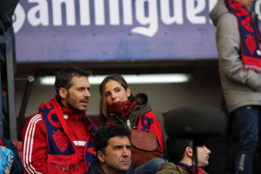 Galería de fotos del partido Osasuna-Espanyol Madrid disputado en El Sadar y correspondiente a la jornada 27 de LaLiga Santander.