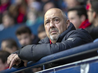 Galería de fotos del partido Osasuna-Espanyol disputado en El Sadar y correspondiente a la jornada 27 de LaLiga Santander.