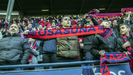 Galería de fotos del partido Osasuna-Espanyol disputado en El Sadar y correspondiente a la jornada 27 de LaLiga Santander.