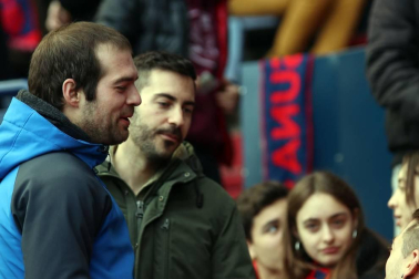 Galería de fotos del partido Osasuna-Espanyol Madrid disputado en El Sadar y correspondiente a la jornada 27 de LaLiga Santander.
