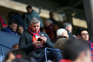 Galería de fotos del partido Osasuna-Espanyol Madrid disputado en El Sadar y correspondiente a la jornada 27 de LaLiga Santander.