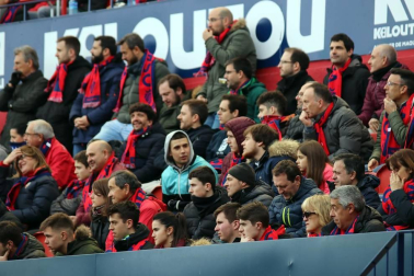 Galería de fotos del partido Osasuna-Espanyol Madrid disputado en El Sadar y correspondiente a la jornada 27 de LaLiga Santander.