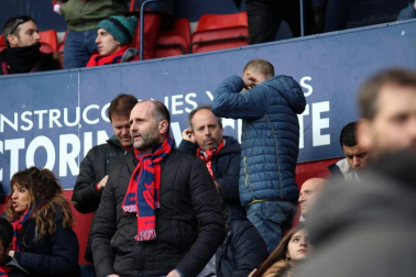 Galería de fotos del partido Osasuna-Espanyol Madrid disputado en El Sadar y correspondiente a la jornada 27 de LaLiga Santander.