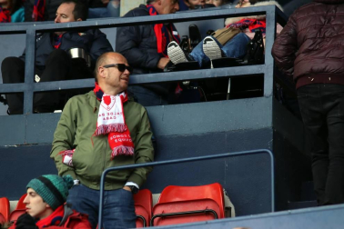 Galería de fotos del partido Osasuna-Espanyol Madrid disputado en El Sadar y correspondiente a la jornada 27 de LaLiga Santander.