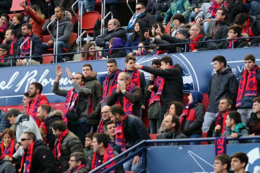 Galería de fotos del partido Osasuna-Espanyol Madrid disputado en El Sadar y correspondiente a la jornada 27 de LaLiga Santander.